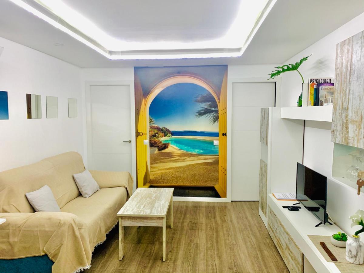 Apartamento Moderno Tipo Semisotano En Playa Las Canteras Con Wifi Las Palmas de Gran Canaria Zewnętrze zdjęcie